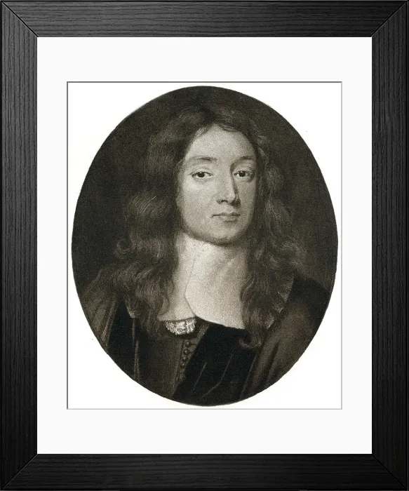 Framed Print : John Milton, English poet, 17th century, (1899) Framed Print : John Milton, English poet, 17th century, (1899)
