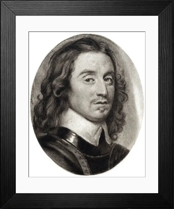 Framed Print : Henry Cromwell, fourth son of Oliver Cromwell, 17th century, (1899) Framed Print : Henry Cromwell, fourth son of Oliver Cromwell, 17th century, (1899)
