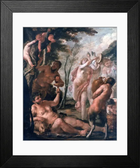 Framed Print : Bacchanale, c1600-1638. Artist: Jacques Blanchard Framed Print : Bacchanale, c1600-1638. Artist: Jacques Blanchard