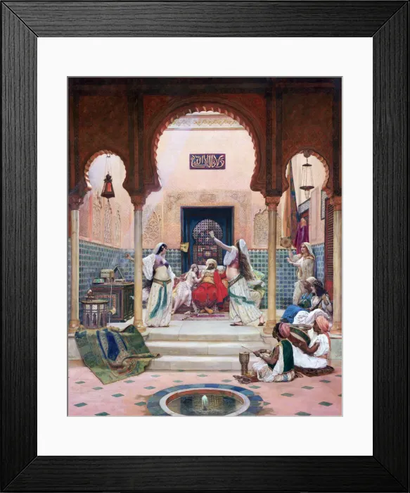 Framed Print : Dance of Almee, c1873-1937. Artist: Paul Louis Bouchard Framed Print : Dance of Almee, c1873-1937. Artist: Paul Louis Bouchard