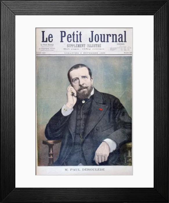 Framed Print : Paul Deroulede, French author and politician, 1895 Framed Print : Paul Deroulede, French author and politician, 1895