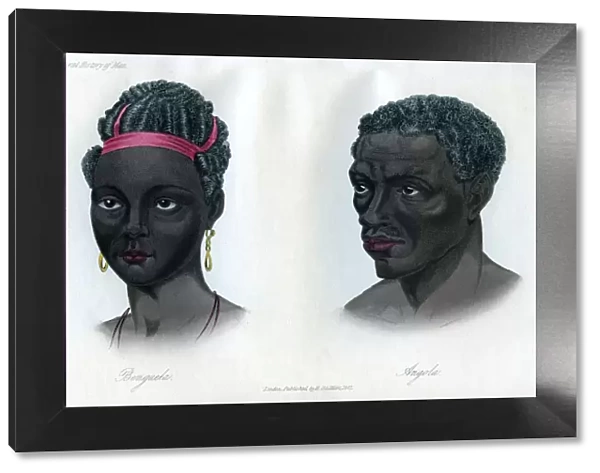 Natives of Benguela and Angola, 1848