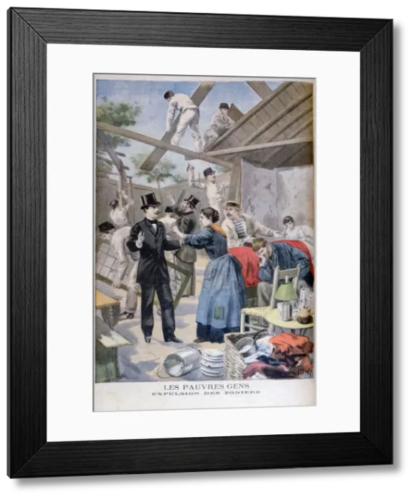 Framed Print : The Expulsion of the Poor from the Slums, 1895. Artist: Oswaldo Tofani Framed Print : The Expulsion of the Poor from the Slums, 1895. Artist: Oswaldo Tofani