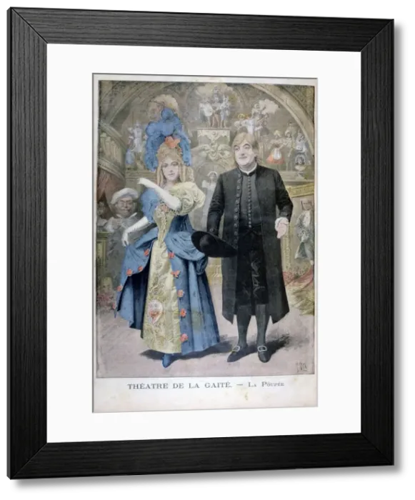 Framed Print : La Poupee, Theatre de la Gaite, Paris, 1896. Artist: Henri Meyer Framed Print : La Poupee, Theatre de la Gaite, Paris, 1896. Artist: Henri Meyer