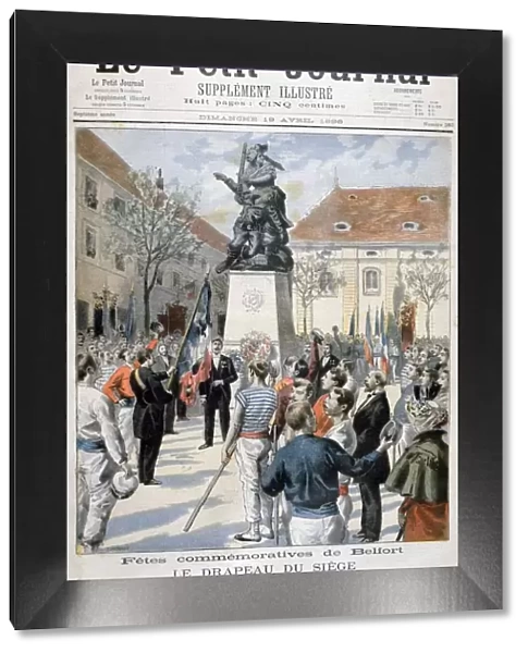 Commemoration of the Siege of Belfort, 1896. Artist: F Meaulle