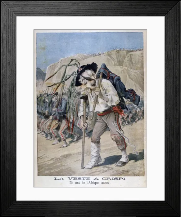 Framed Print : The Jacket of Crispi, 1896. Artist: Henri Meyer Framed Print : The Jacket of Crispi, 1896. Artist: Henri Meyer