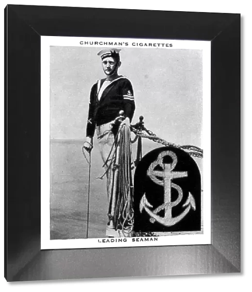 Leading Seaman, 1937. Artist: WA & AC Churchman