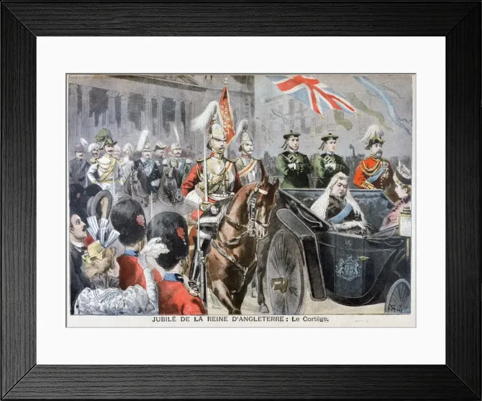 Framed Print : Procession, Diamond Jubilee of Queen Victoria, 1897. Artist: Oswaldo Tofani Framed Print : Procession, Diamond Jubilee of Queen Victoria, 1897. Artist: Oswaldo Tofani