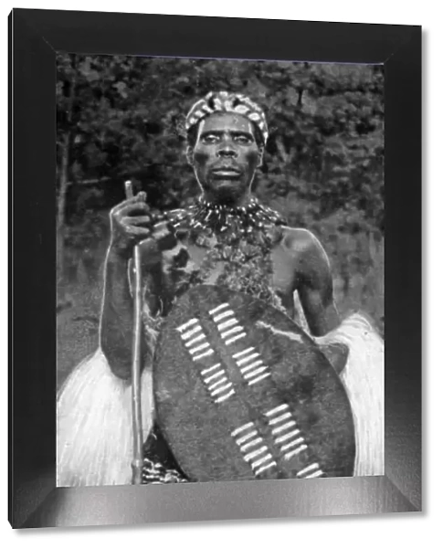Zulu chief, 1926