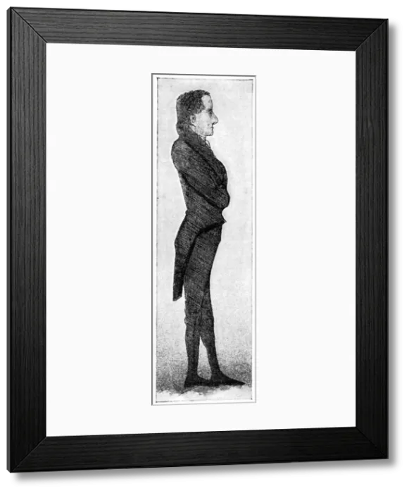 Framed Print : The Gentle Elia, 1823 (1923). Artist: Rischgitz Collection Framed Print : The Gentle Elia, 1823 (1923). Artist: Rischgitz Collection