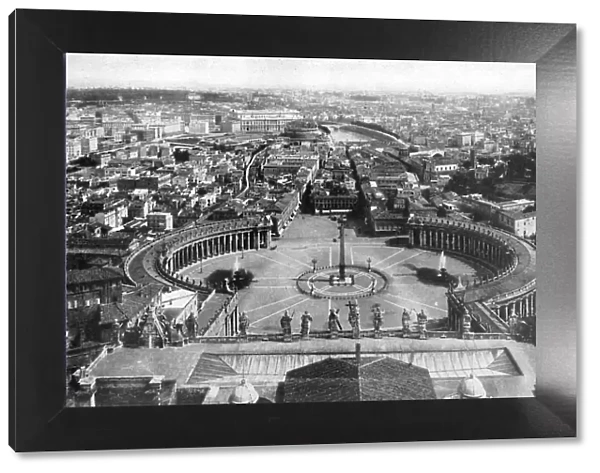 Rome as seen from the Cupola of St Peters, 1926