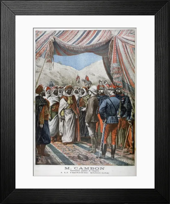 Framed Print : Jules Cambon, Governor General of Algeria, 1897. Artist: Henri Meyer Framed Print : Jules Cambon, Governor General of Algeria, 1897. Artist: Henri Meyer