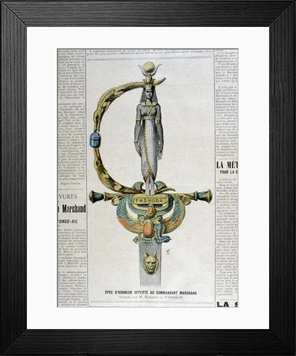 Framed Print : Sword of honor offered to the commercial commander, 1899 Framed Print : Sword of honor offered to the commercial commander, 1899