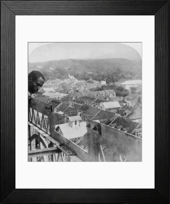 Framed Print : Fort-de-France, Martinique, 1902. Artist: Underwood & Underwood Framed Print : Fort-de-France, Martinique, 1902. Artist: Underwood & Underwood
