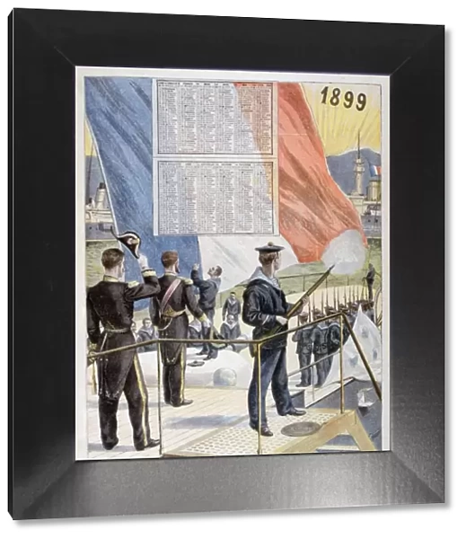 Calendar for 1899. Artist: F Meaulle