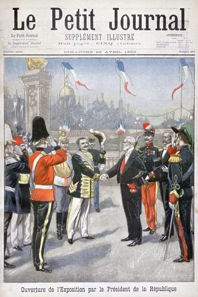 The Opening of the Universal Exhibition by the President of the Republic, Paris, 1900