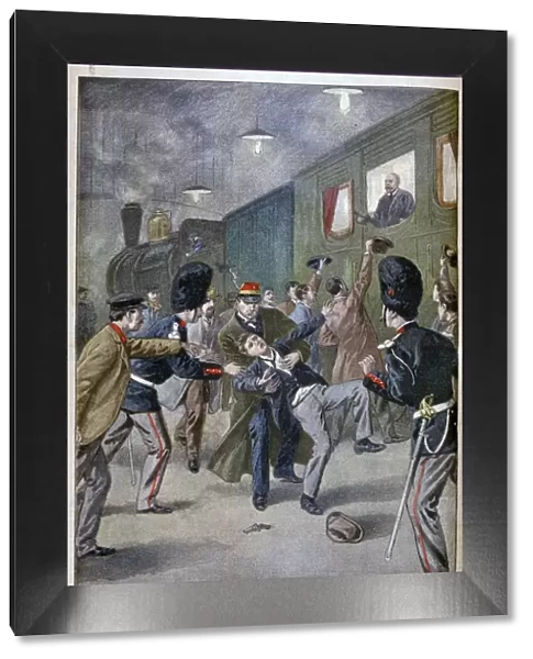 Attempted attack on Edward, Prince of Wales in Brussels, 1900