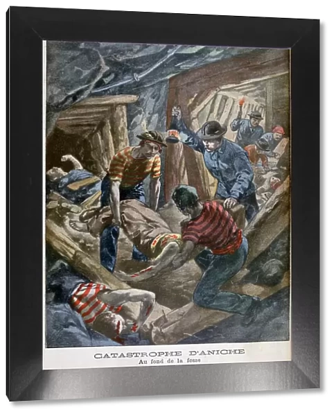 Mine collapse, Aniche, France, 1900