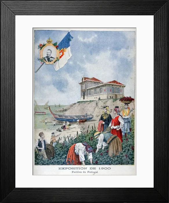 Framed Print : The Portuguese pavilion at the Universal Exhibition of 1900, Paris, 1900 Framed Print : The Portuguese pavilion at the Universal Exhibition of 1900, Paris, 1900