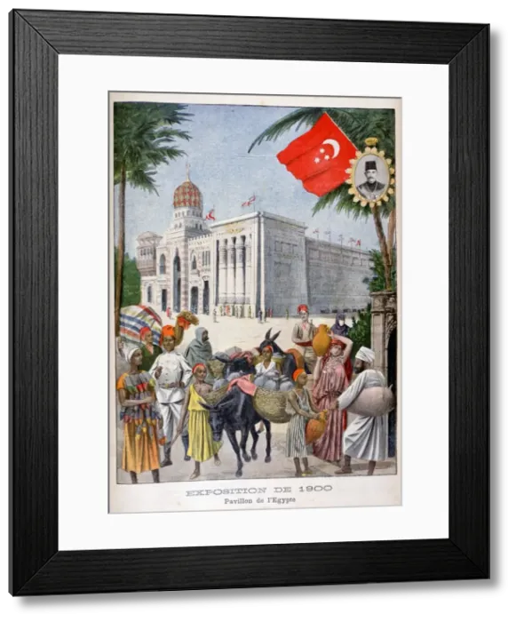 Framed Print : The Egyptian pavilion at the Universal Exhibition of 1900, Paris, 1900 Framed Print : The Egyptian pavilion at the Universal Exhibition of 1900, Paris, 1900