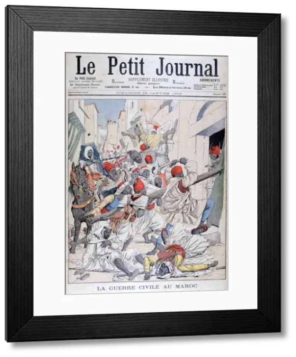 Framed Print : Civil war in Morocco, 1903 Framed Print : Civil war in Morocco, 1903