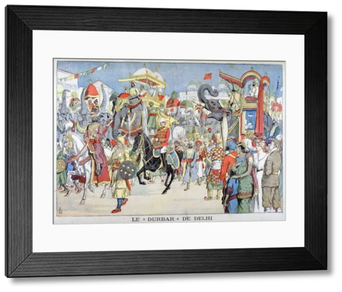 Framed Print : The Delhi Durbar, 1903 Framed Print : The Delhi Durbar, 1903