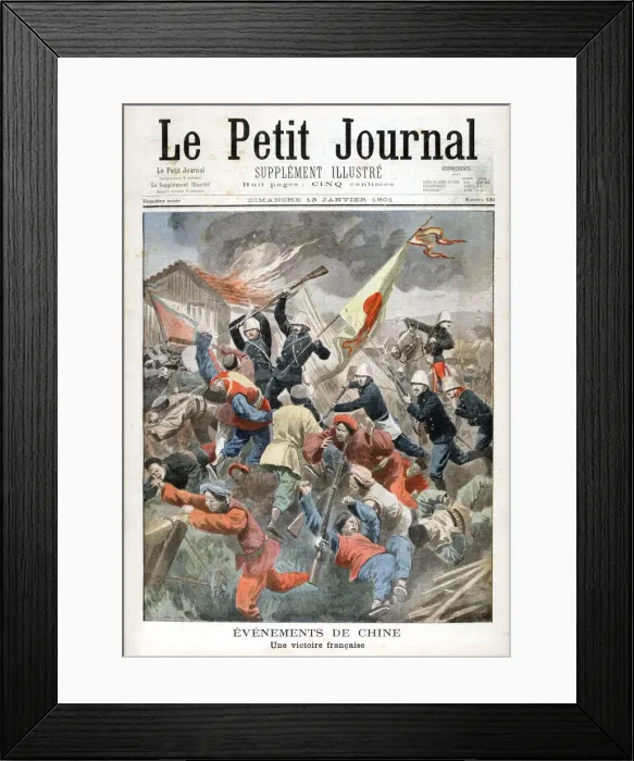 Framed Print : A French Victory, 1901 Framed Print : A French Victory, 1901