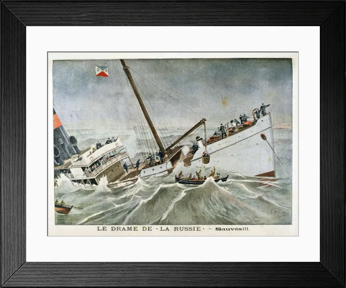 Framed Print : Save!!, 1901 Framed Print : Save!!, 1901