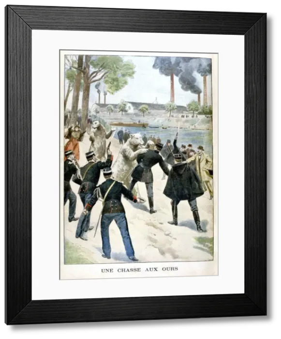Framed Print : Hunting for Bears, 1901 Framed Print : Hunting for Bears, 1901