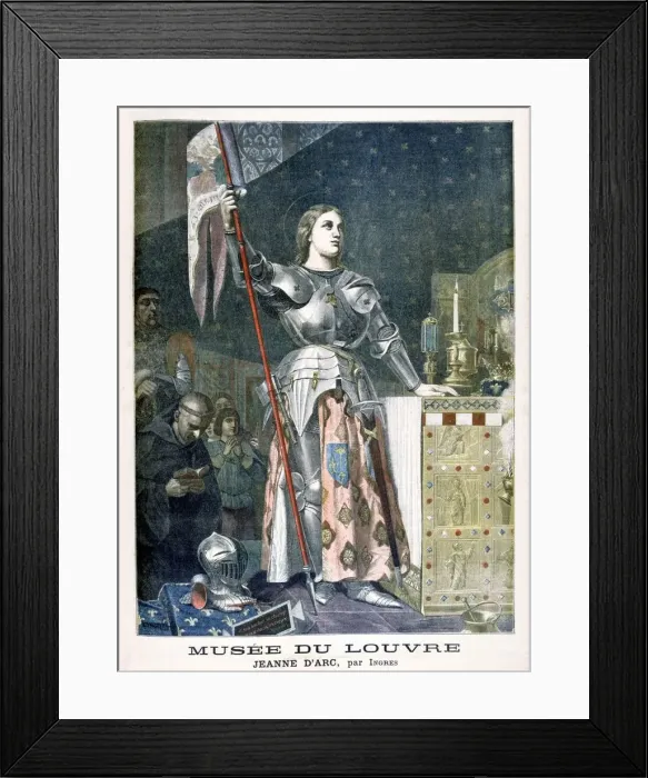 Framed Print : Musee Du Louvre, Jean of Arch, 1901 Framed Print : Musee Du Louvre, Jean of Arch, 1901