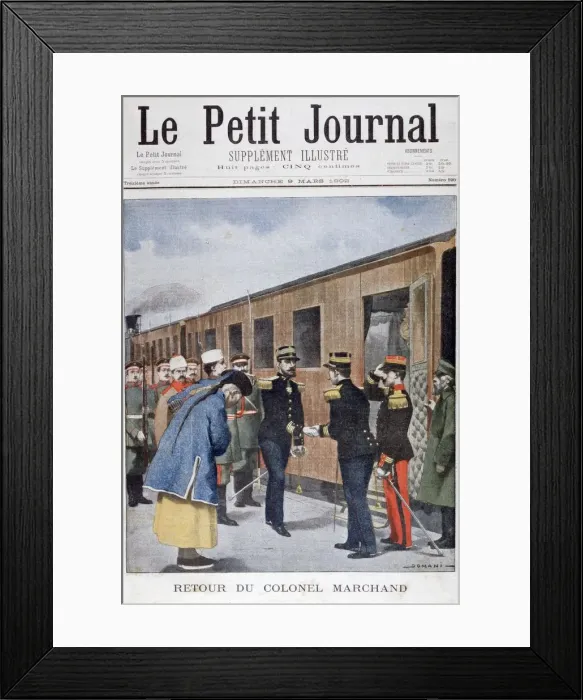 Framed Print : Return of Colonel Marchand to China, 1902 Framed Print : Return of Colonel Marchand to China, 1902