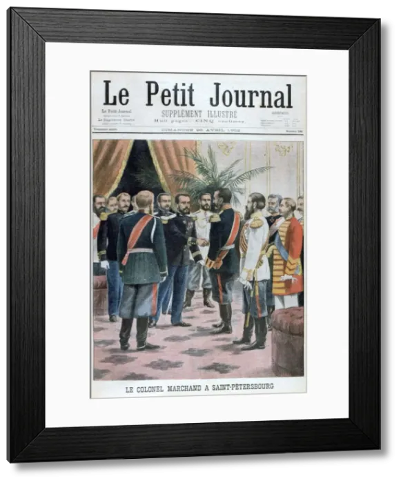 Framed Print : Colonel Jean-Baptiste Marchand in St Petersburg, Russia, 1902 Framed Print : Colonel Jean-Baptiste Marchand in St Petersburg, Russia, 1902
