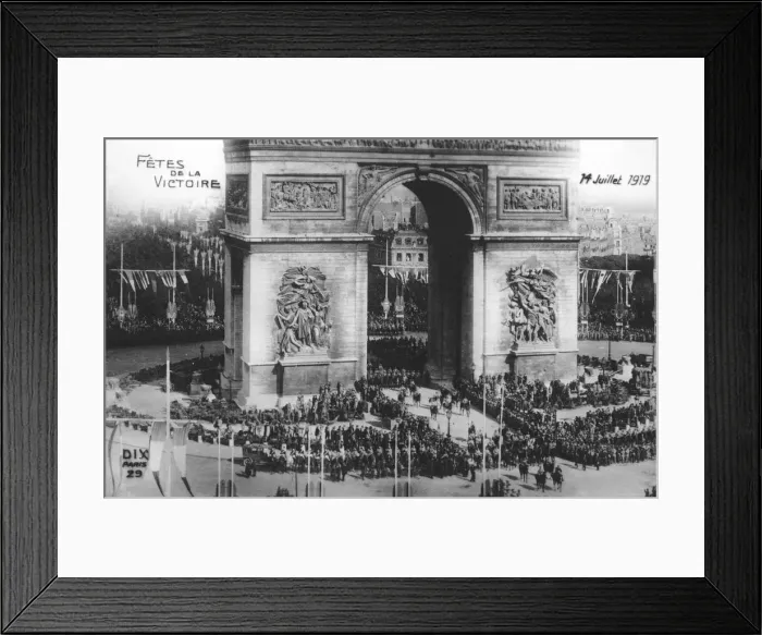 Framed Print : Victory parade, Paris, 14th July 1919 Framed Print : Victory parade, Paris, 14th July 1919