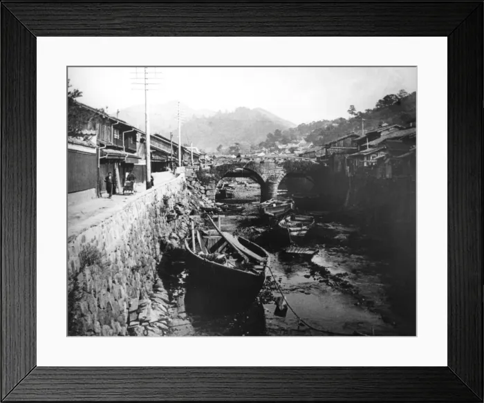 Framed Print : Nagasaki, Japan, c1900 Framed Print : Nagasaki, Japan, c1900