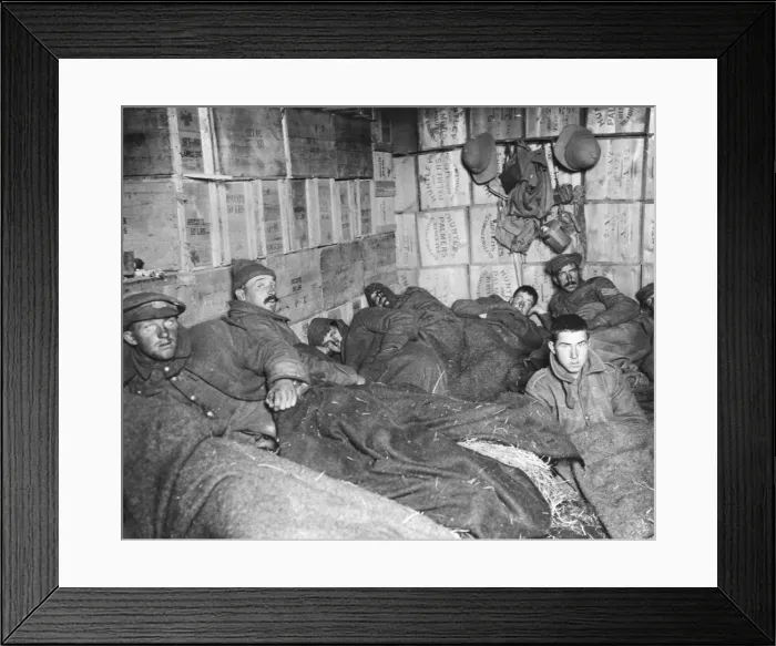Framed Print : Troops at rest, Dardanelles, Turkey, 1915-1916 Framed Print : Troops at rest, Dardanelles, Turkey, 1915-1916