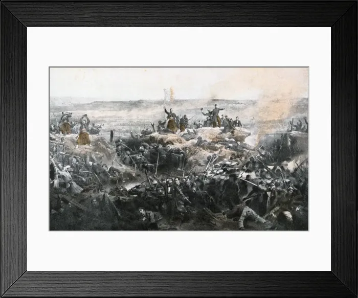 Framed Print : Taking of Malakoff by the french army, 1855 Framed Print : Taking of Malakoff by the french army, 1855