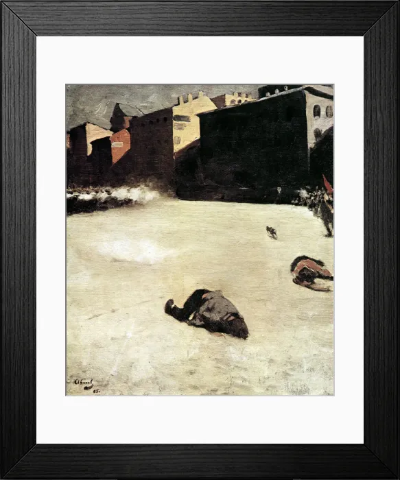 Framed Print : The Massacre, 1905. Artist: Sergei Ivanov Framed Print : The Massacre, 1905. Artist: Sergei Ivanov