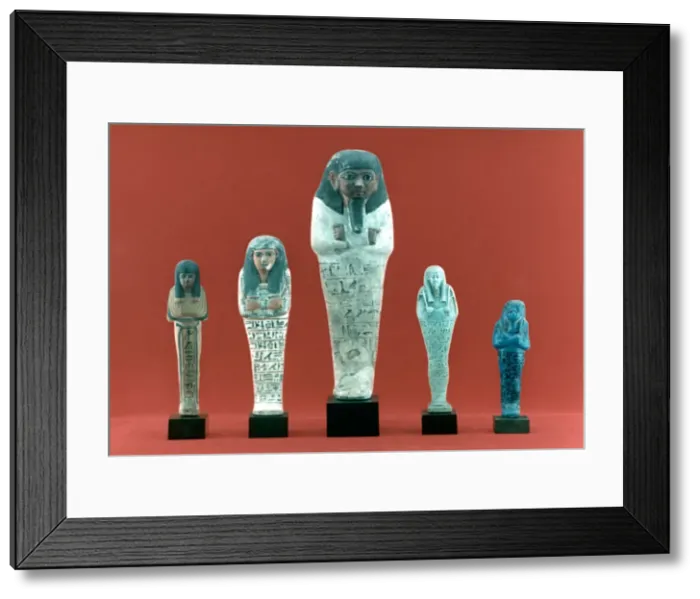 Framed Print : Egyptian Ushabtis Framed Print : Egyptian Ushabtis