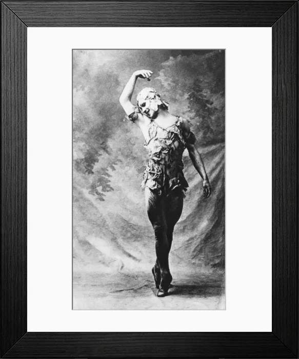 Framed Print : Vaslav Nijinsky, Russian ballet dancer, in Le Spectre de la Rose, Paris, 1911, (1930) Framed Print : Vaslav Nijinsky, Russian ballet dancer, in Le Spectre de la Rose, Paris, 1911, (1930)