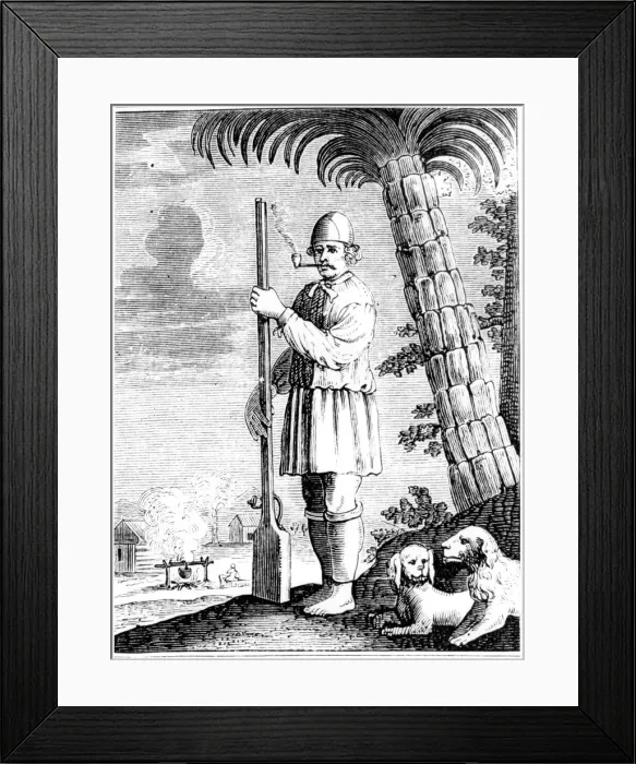 Framed Print : A buccaneer, 1873 Framed Print : A buccaneer, 1873