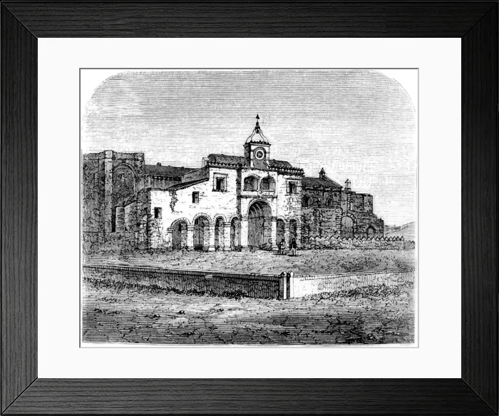 Framed Print : The mausoleum of Columbus, Santo Domingo, 1873 Framed Print : The mausoleum of Columbus, Santo Domingo, 1873