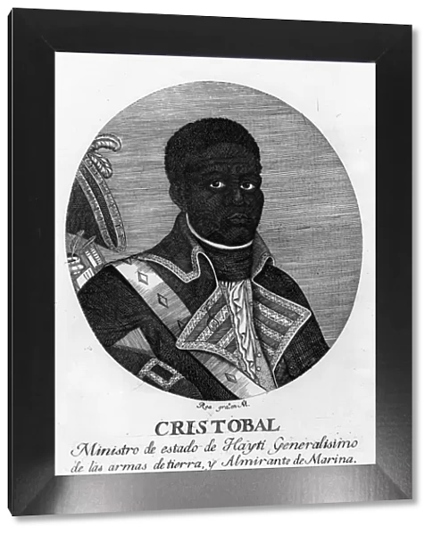 Henri Christophe, King of Haiti, 1806. Artist: Rea