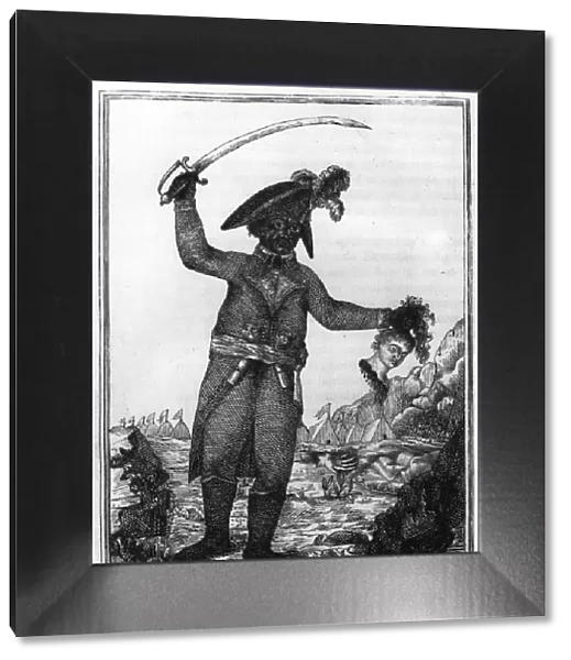 Jean Jacques Dessalines, a leader of the Haitian Revolution, 1806. Artist: Manuel Lopez