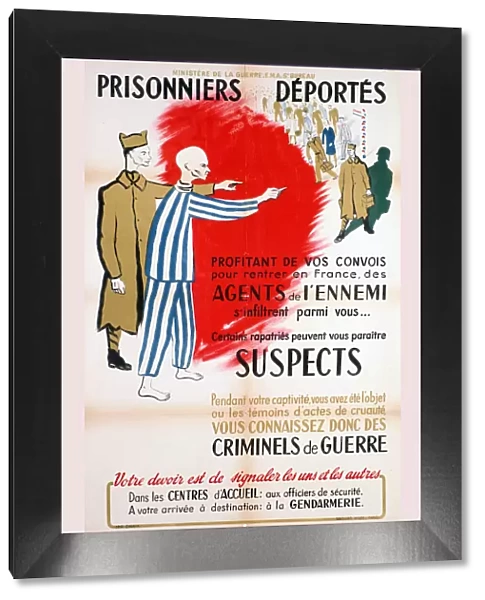 French Ministry of War poster, c1945-1946. Artist: Chaix