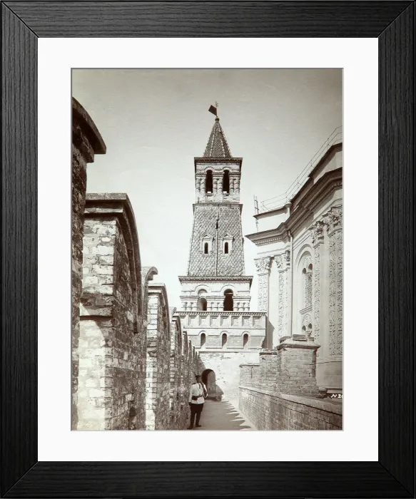 Framed Print : The Armoury (Oruzheynaya) Tower in the Kremlin, Moscow, Russia, before 1889. Artist: Ivan Fyodorovich Borschchevsky Framed Print : The Armoury (Oruzheynaya) Tower in the Kremlin, Moscow, Russia, before 1889. Artist: Ivan Fyodorovich Borschchevsky