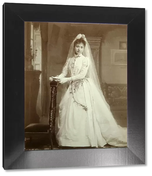 Wedding portrait, 1880s