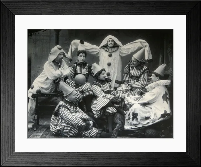 Framed Print : Theatre troupe, 1900s. Artist: Pyotr Petrovich Pavlov Framed Print : Theatre troupe, 1900s. Artist: Pyotr Petrovich Pavlov