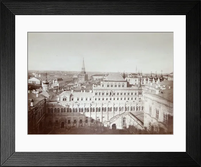 Framed Print : Facade of the Terem Palace in the Kremlin, Moscow, Russia. Artist: Michail Michailovich Panov Framed Print : Facade of the Terem Palace in the Kremlin, Moscow, Russia. Artist: Michail Michailovich Panov