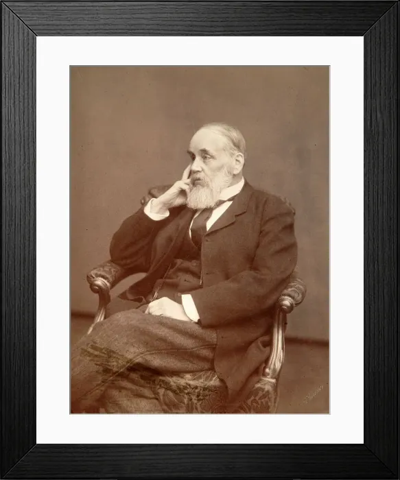 Framed Print : Ivan Goncharov, Russian author, 19th century. Artist: Andrei Deniere Framed Print : Ivan Goncharov, Russian author, 19th century. Artist: Andrei Deniere
