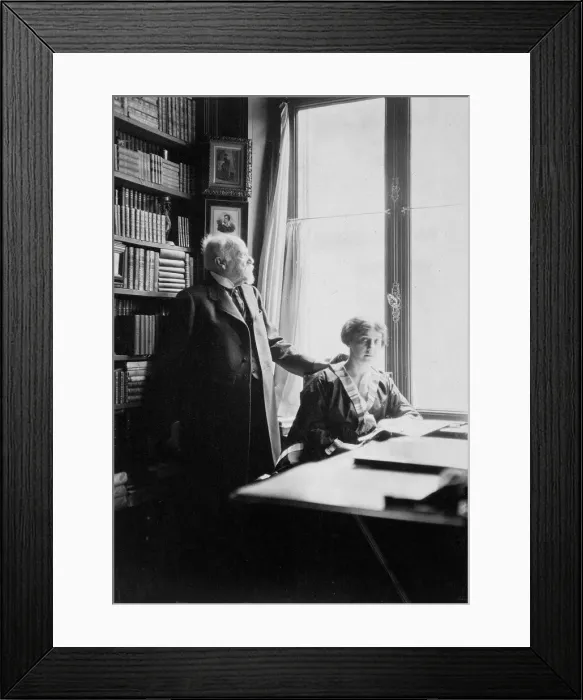 Framed Print : Alexander Onegin, Russian author and historian, and ballerina Tamara Karsavina, early 20th century Framed Print : Alexander Onegin, Russian author and historian, and ballerina Tamara Karsavina, early 20th century